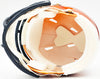 Richard Dent Autographed Chicago Bears Flash Orange Speed Mini Helmet "HOF 11" Beckett BAS Witness Stock #230262