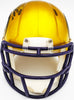 Sam Darnold Autographed Minnesota Vikings Flash Yellow Speed Mini Helmet Beckett BAS Witness Stock #230254