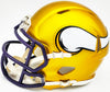 Sam Darnold Autographed Minnesota Vikings Flash Yellow Speed Mini Helmet Beckett BAS Witness Stock #230254