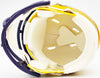 Sam Darnold Autographed Minnesota Vikings Flash Yellow Speed Mini Helmet Beckett BAS Witness Stock #230254