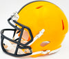 Terry Bradshaw Autographed Pittsburgh Steelers Yellow Speed Mini Helmet Beckett BAS Witness Stock #230229