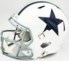 Dez Bryant Autographed Dallas Cowboys White Throwback Full Size Speed Replica Helmet Beckett BAS Witness Stock #230226