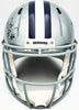 Dez Bryant Autographed Dallas Cowboys Silver Full Size Speed Replica Helmet Beckett BAS Witness Stock #230225