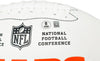 Richard Dent Autographed White Logo Football Chicago Bears "HOF 11" Beckett BAS Witness Stock #230269