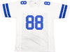 Dallas Cowboys Dez Bryant Autographed White Jersey Beckett BAS Witness Stock #230220