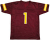 Washington Commanders Jahan Dotson Autographed Maroon Jersey Beckett BAS Witness Stock #230165
