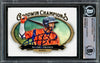 Wander Franco Autographed 2020 Upper Deck Goodwin Champions Rookie Card #80 Tampa Bay Rays Beckett BAS #15500197