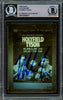 Mike Tyson Autographed 1992 Kayo Gold Hologram Card vs. Evander Holyfield Beckett BAS #15500874