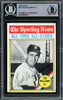 Ted Williams Autographed 1976 Topps Card #347 Boston Red Sox Beckett BAS #15500912
