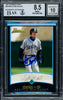 Ichiro Suzuki Autographed 2001 Bowman Draft Picks Rookie Card #BDP84 Seattle Mariners BGS 8.5 Auto Grade Gem Mint 10 Beckett BAS Stock #216428