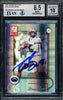 Drew Brees Autographed 2001 Donruss Elite Rookie Card #102 San Diego Chargers BGS 8.5 Auto Grade Gem Mint 10 #403/500 Beckett BAS #15681825