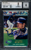 Ichiro Suzuki Autographed 2001 eTopps Rookie Card #100 Seattle Mariners BGS 8 Auto Grade Gem Mint 10 Beckett BAS #15681956