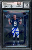 Drew Brees Autographed 2001 Leaf Rookies & Stars Longevity Rookie Card #189 San Diego Chargers BGS 8.5 Auto Grade Gem Mint 10 #11/25 Beckett BAS #15681817