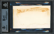 Emmett Ashford Autographed 3x5 Index Card 1st African American MLB Umpire Beckett BAS #15502098
