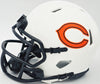 Montez Sweat Autographed Chicago Bears Lunar Eclipse White Speed Mini Helmet JSA Stock #232849