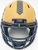 Montez Sweat Autographed Chicago Bears Camo Brown Salute to Service Speed Mini Helmet JSA Stock #232851
