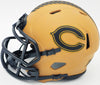 Montez Sweat Autographed Chicago Bears Camo Brown Salute to Service Speed Mini Helmet JSA Stock #232851