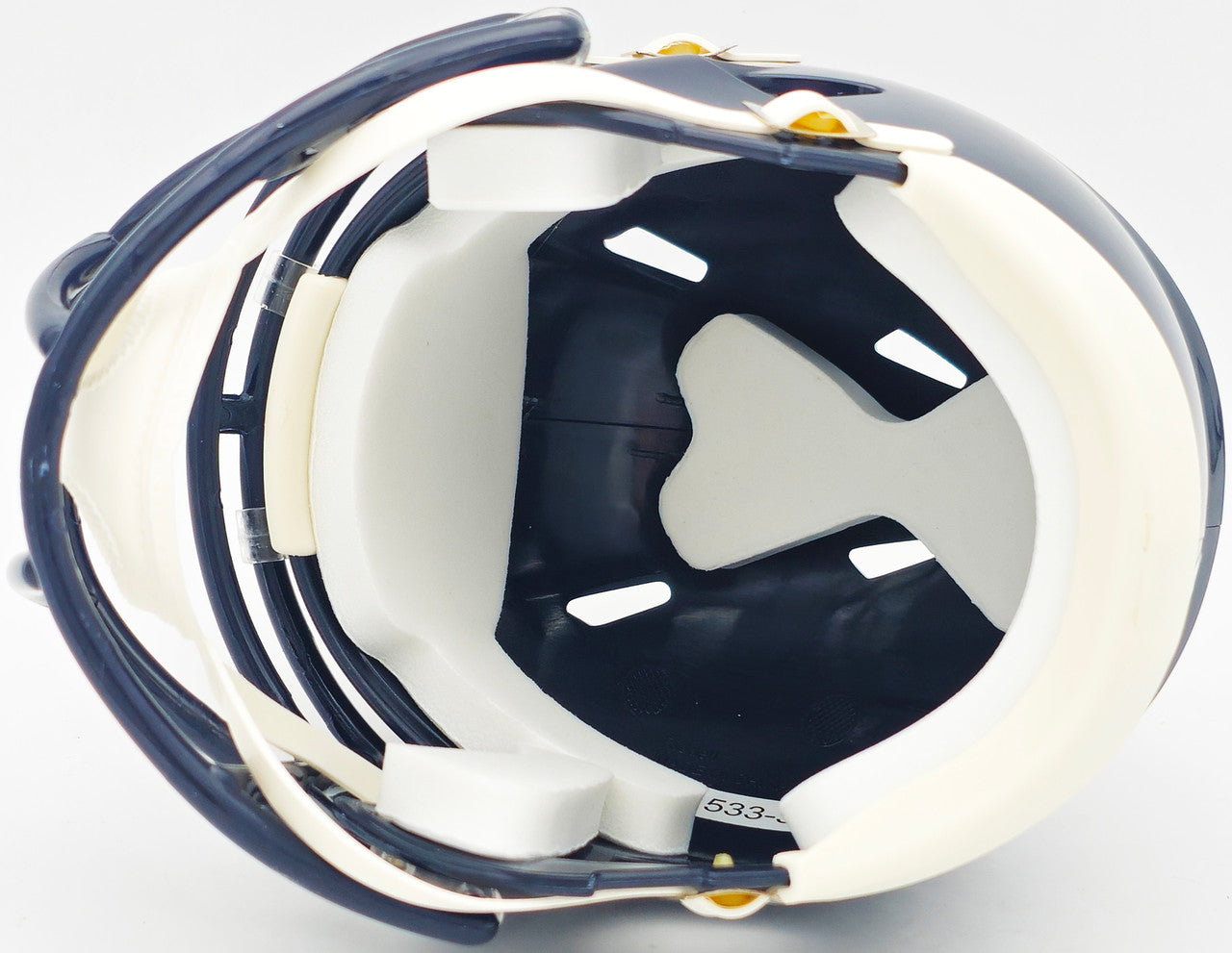 Chevy Chase Autographed Chicago Bears Blue Speed Mini Helmet Christmas Vacation Logo Beckett BAS Witness Stock #232843