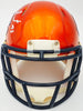 Montez Sweat Autographed Chicago Bears Flash Orange Speed Mini Helmet JSA Stock #232850