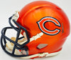 Montez Sweat Autographed Chicago Bears Flash Orange Speed Mini Helmet JSA Stock #232850