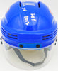 Chris Chelios Autographed Montreal Canadiens Blue Mini Helmet "HOF 2013" Beckett BAS Witness Stock #232839