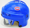 Chris Chelios Autographed Montreal Canadiens Blue Mini Helmet "HOF 2013" Beckett BAS Witness Stock #232839