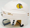 Chevy Chase Autographed Chicago Blackhawks White Speed Mini Helmet Christmas Vacation Logo Beckett BAS Witness Stock #232842