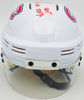 Chris Chelios Autographed Montreal Canadiens White Mini Helmet "HOF 2013" Beckett BAS Witness Stock #232840