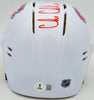 Chris Chelios Autographed Montreal Canadiens White Mini Helmet "HOF 2013" Beckett BAS Witness Stock #232840