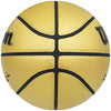 Allen Iverson Autographed Gold Edition Composite Leather Basketball Philadelphia 76ers Beckett BAS Witness Stock #232872
