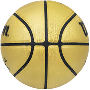 Allen Iverson Autographed Gold Edition Composite Leather Basketball Philadelphia 76ers Beckett BAS Witness Stock #232872