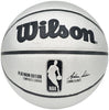 Allen Iverson Autographed Platinum Edition Composite Leather Basketball Philadelphia 76ers Beckett BAS Witness Stock #232871
