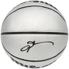 Allen Iverson Autographed Platinum Edition Composite Leather Basketball Philadelphia 76ers Beckett BAS Witness Stock #232871