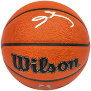 Allen Iverson Autographed Signature Series Indoor/Outdoor Basketball Philadelphia 76ers Beckett BAS Witness Stock #232869