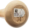Wyatt Langford Autographed Blonde Rawlings Adirondack Pro Baseball Bat Texas Rangers Fanatics and MLB Holo Stock #232810