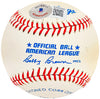 Jim Presley Autographed Official AL Baseball Seattle Mariners, Atlanta Braves Beckett BAS #BJ009040