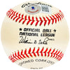 Larry Milbourne Autographed Official NL Baseball New York Yankees, Seattle Mariners Beckett BAS #BJ009062