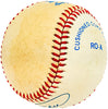 Paul Mirabella Autographed Official AL Baseball Yankees, Blue Jays Beckett BAS #BJ009067