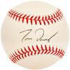 Tom Davey Autographed Official AL Baseball Padres, Blue Jays Beckett BAS #BH038012