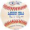 Tom Davey Autographed Official AL Baseball Padres, Blue Jays Beckett BAS #BH038012