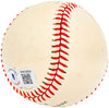 Charlie Grimm Autographed Official Little League Baseball Atlanta Braves, Chicago Cubs Vintage Signature Beckett BAS #BH038050