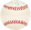 Hank Aaron Autographed Official Wilson Major League Baseball Atlanta Braves "Best Wishes To Kent" Vintage Signature Beckett BAS #AC56711