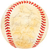 1981 Seattle Mariners Team Signed Autographed Baseball With 23 Signatures SKU #218503