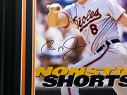 Cal Ripken Jr. Autographed Framed 16x20 Sports Illustrated Cover Photo Baltimore Orioles Steiner Holo SKU #250214