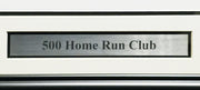 500 Home Run HR Club Autographed Framed 28x30 Photo With 11 Signatures Including Willie Mays & Hank Aaron Beckett BAS #AB08915