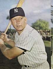 Mickey Mantle & Roger Maris Autographed Framed 11x17 Poster New York Yankees Vintage Signature Beckett BAS #AE31085