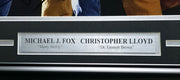 Michael J. Fox & Christopher Llyod Autographed Framed 16x20 Photo Back to the Future Beckett BAS #AC94143