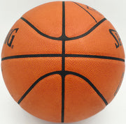 Rick Barry Autographed Spalding NBA Leather Game Basketball Golden State Warriors Beckett BAS QR #BS30420