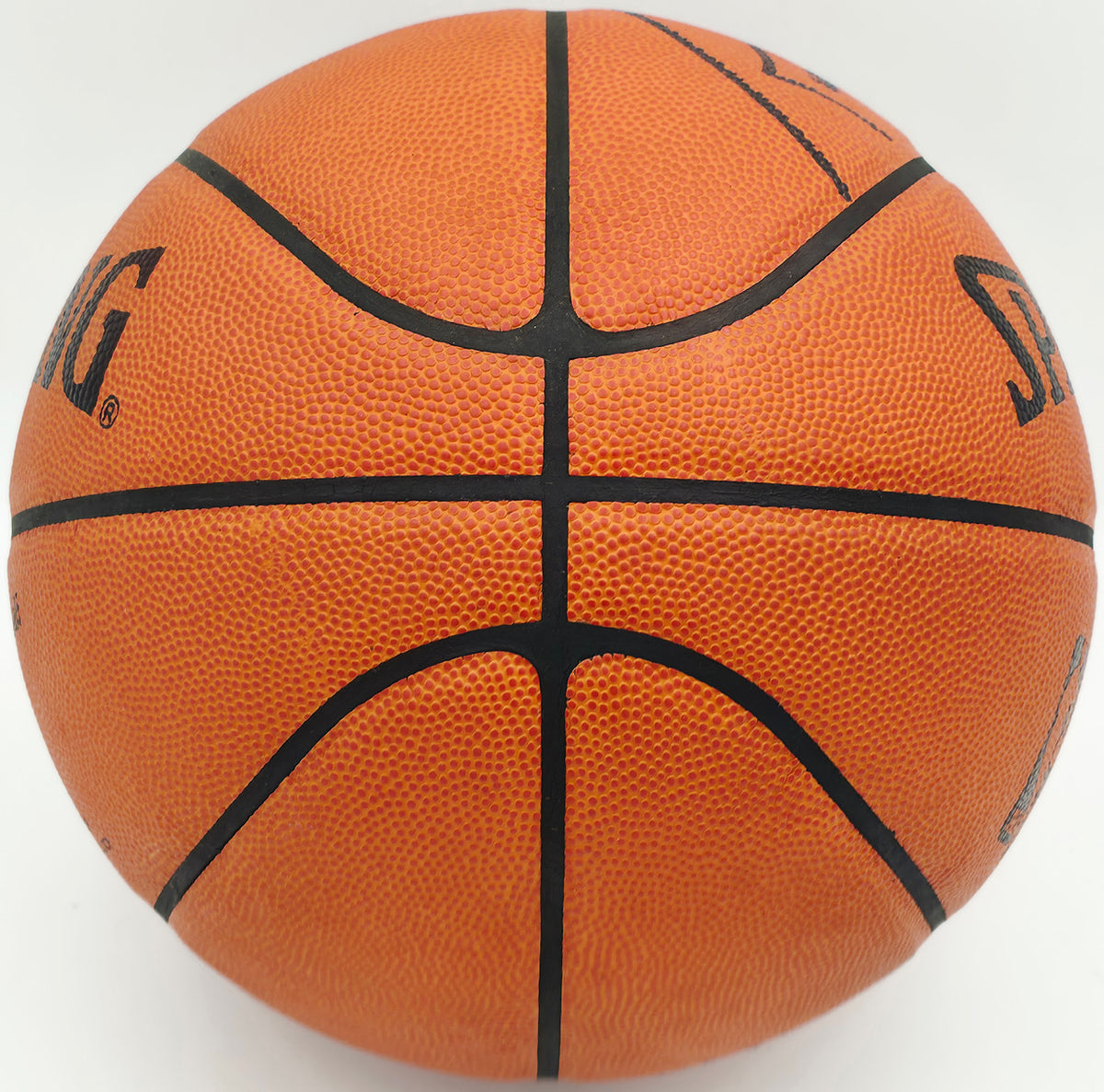 Rick Barry Autographed Spalding NBA Leather Game Basketball Golden State Warriors Beckett BAS QR #BS30420