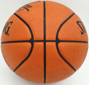 Rick Barry Autographed Spalding NBA Leather Game Basketball Golden State Warriors Beckett BAS QR #BS30420